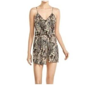 Haute Hippie Mugshot Camo Romper